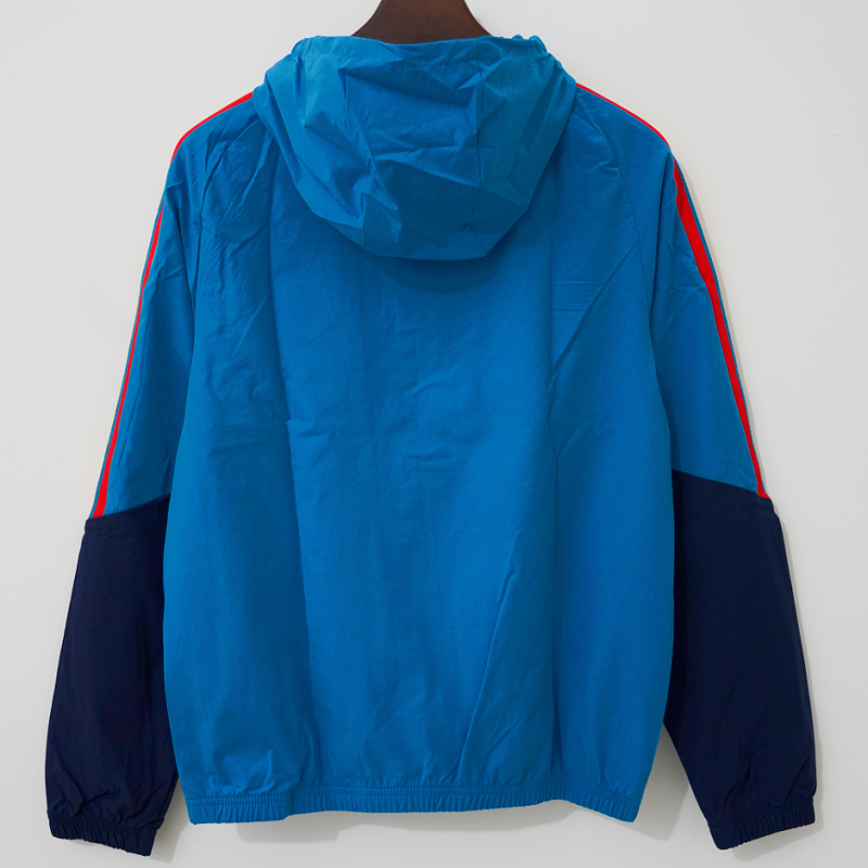 Spagna Spain Lake Blue Windbreaker 8