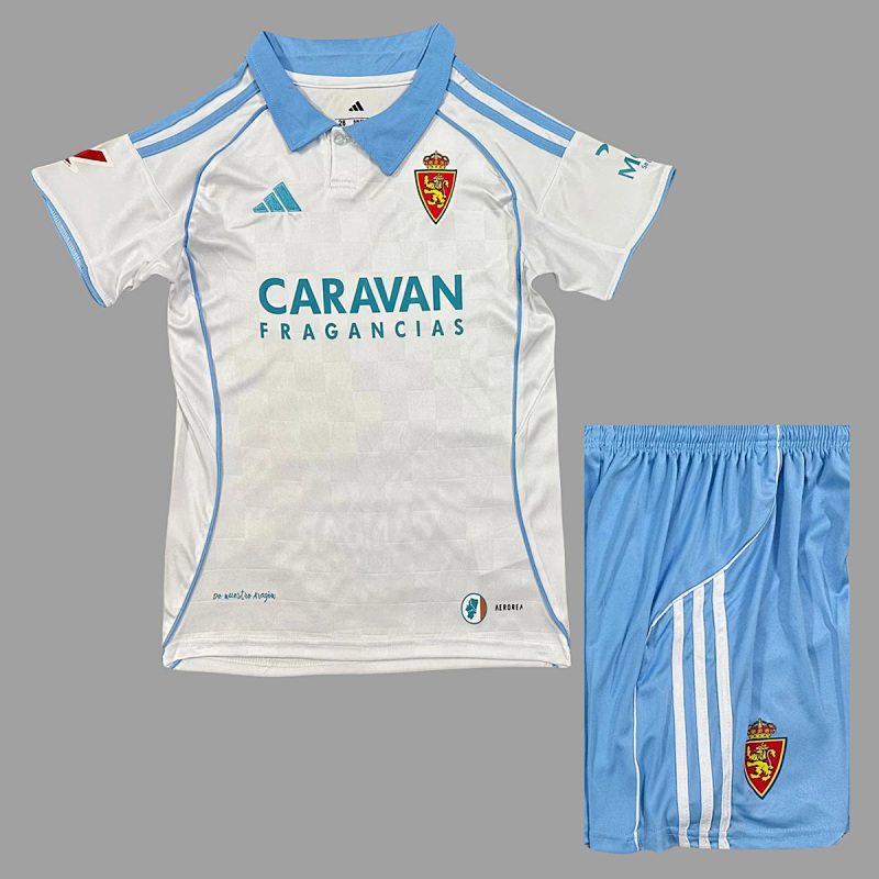 Real Zaragoza 25/26 Real Zaragoza Home Kids Size 16-28