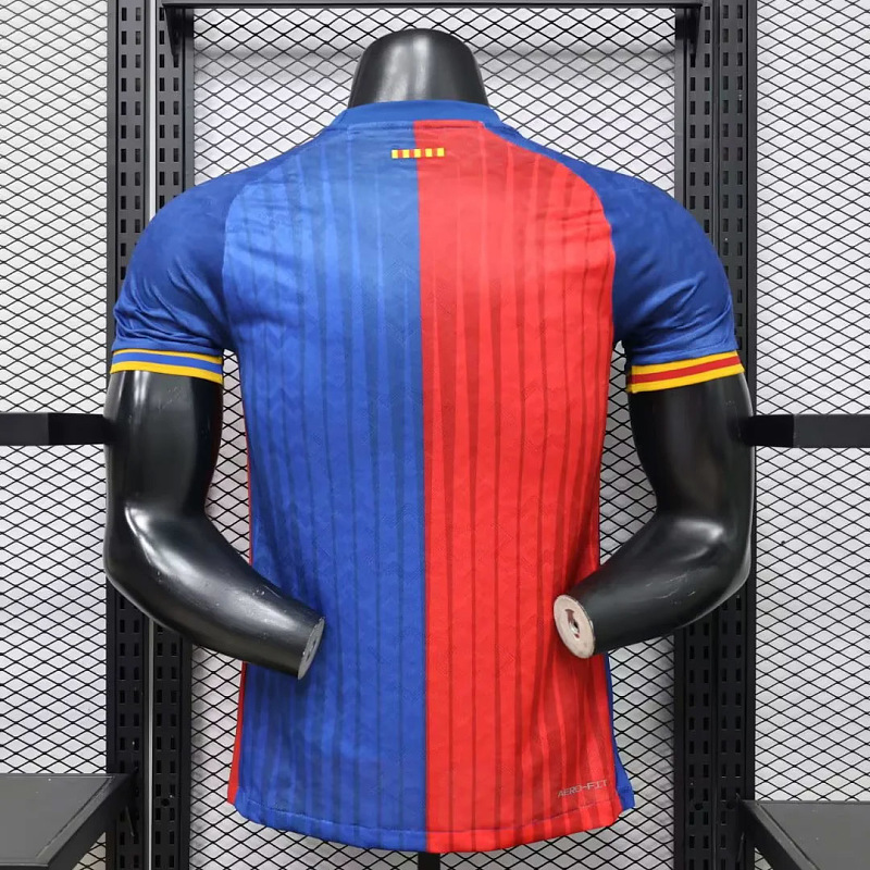 Barcelona 25/26 Barcelona Player Retro Red Blue 10