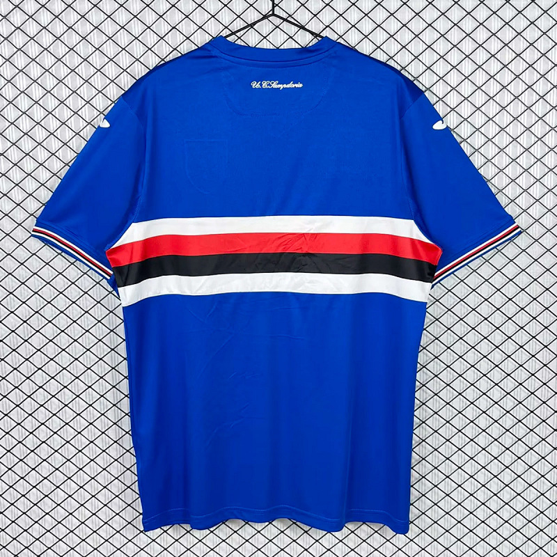 Sampdoria Soccer 16/17 Sampdoria Home Retro 4