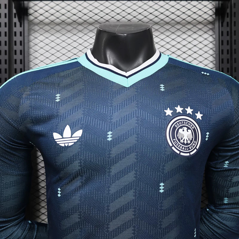 Germania Germany Away Long Sleeve Player 2