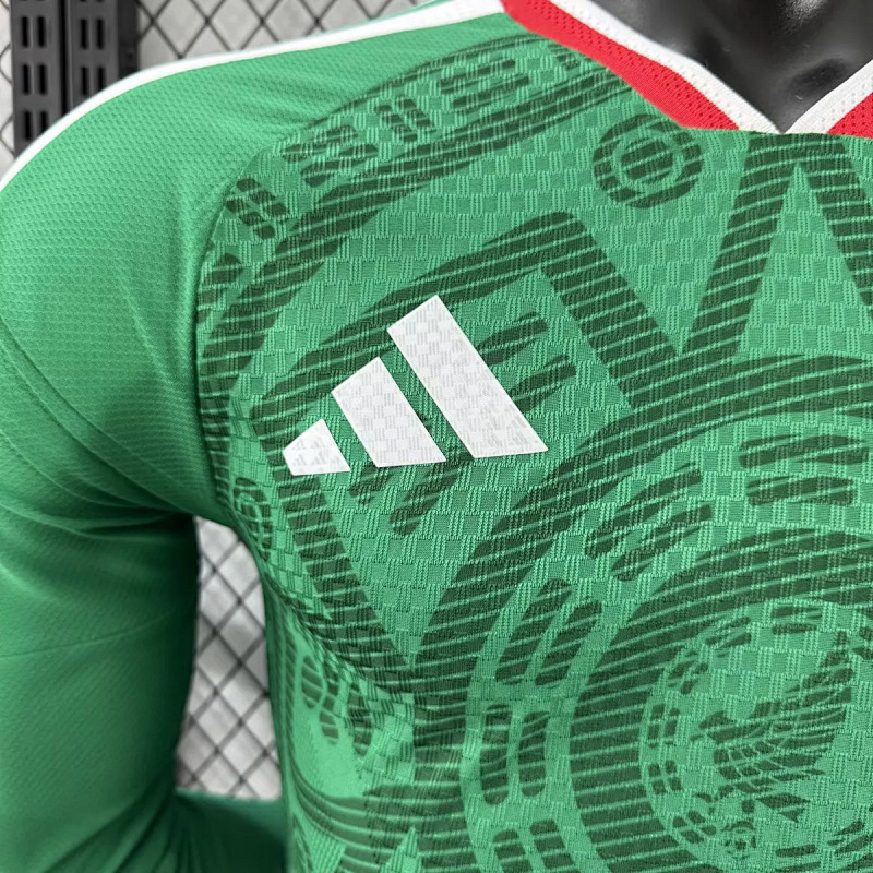 Messico Mexico Home Long Sleeve Player 6