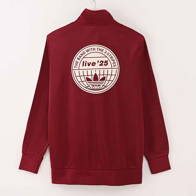 Adidas x Adidas x Oasis Red Jacket 8