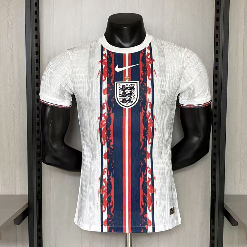 Inghilterra England Special Player White Red