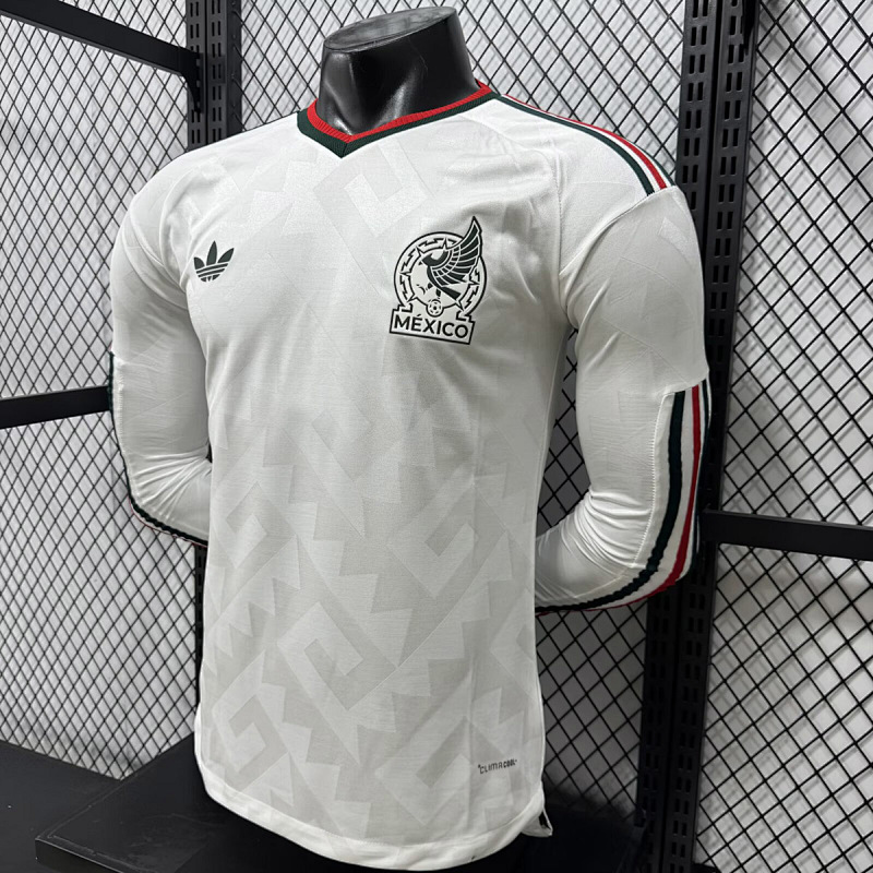 Messico Mexico Away Long Sleeve Player 7