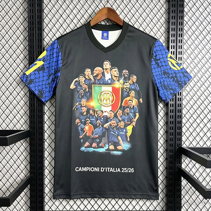Inter 25/26 Inter Milan Campioni D'Italia Celebrating Jersey