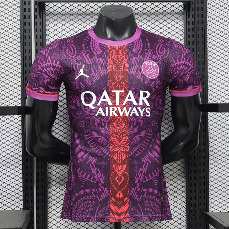PSG 26/27 PSG Special Edition Purple with Pixel-Style Pattern Player