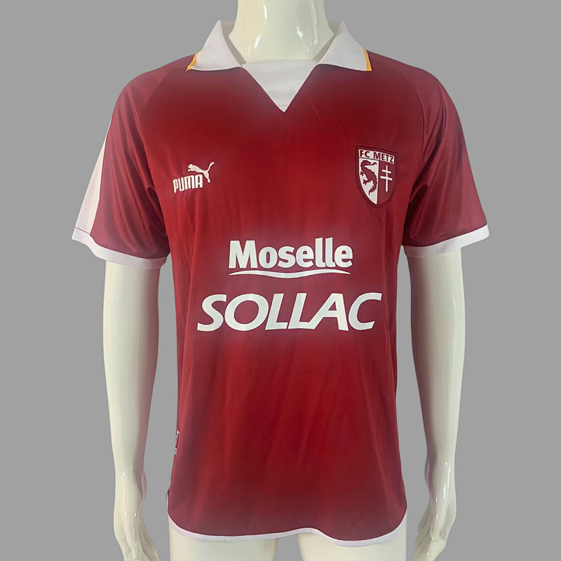Metz Soccer 03/04 Metz Home Retro