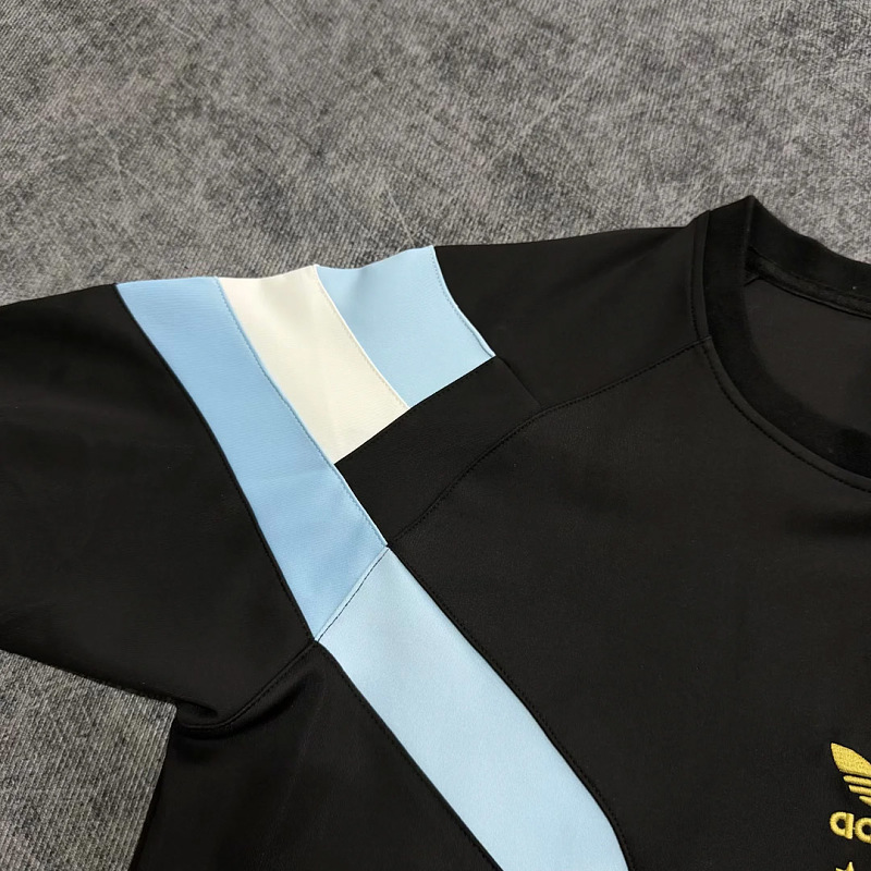 Argentina Argentina Lifestyle Black Short Sleeve Sweatshirt 2