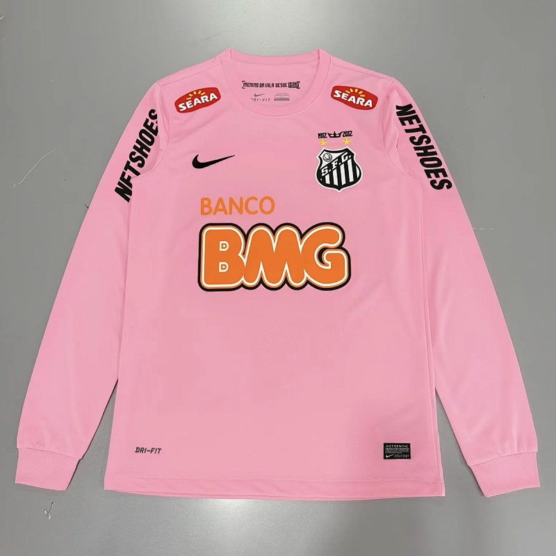 Santos Santos Pink Long Sleeve Retro