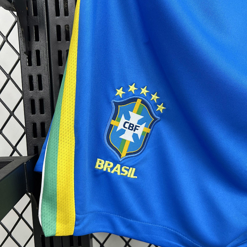 Brasile Brazil Blue Casual Shorts 3