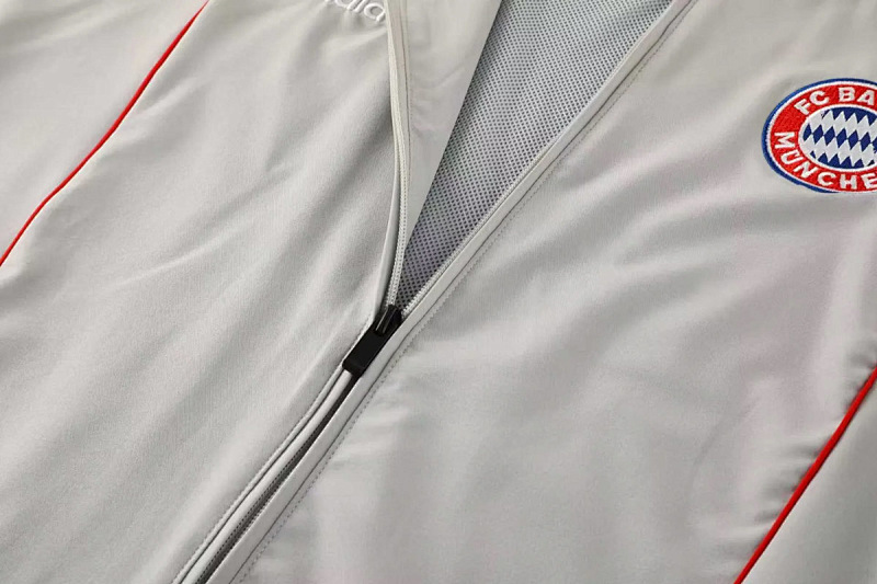 Bayern Munich Bayern Munich UBP Gray Track Jacket 11