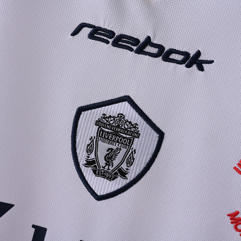 Liverpool 01/02 Liverpool Away Champions Final Retro 5