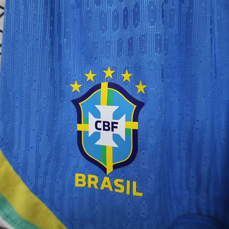 Brasile Brazil Home Player Soccer Shorts 2