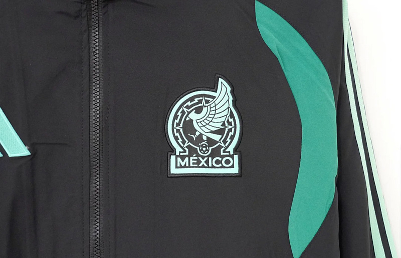 Messico Mexico Tiro Black Windbreaker 5