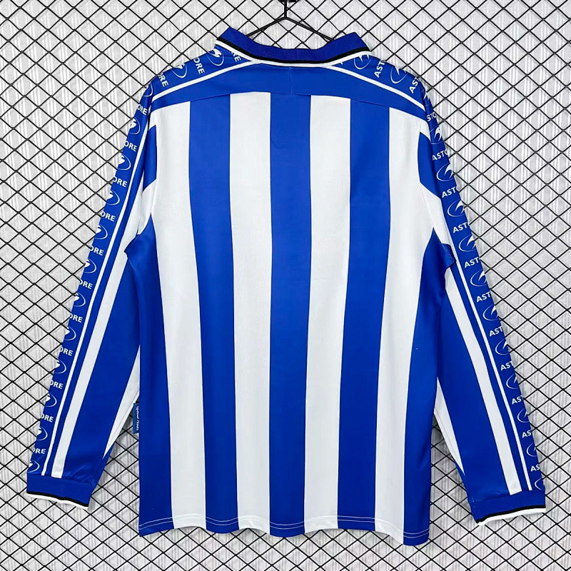 Alaves Long 98/99 Alaves Home Long Sleeve Retro 4