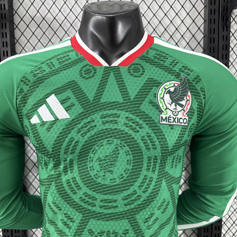 Messico Mexico Home Long Sleeve Player 5