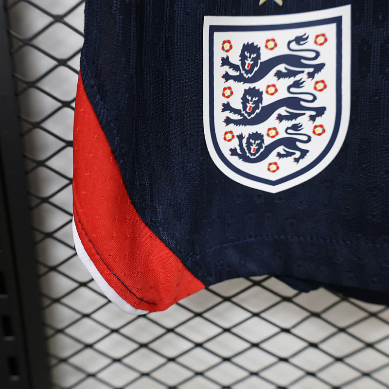 Inghilterra England Away Player Soccer Shorts 5