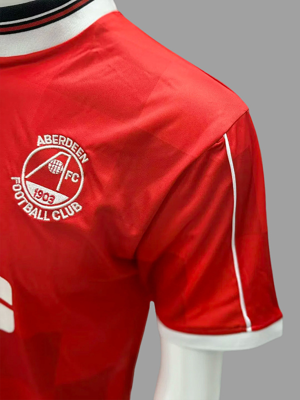 Aberdeen Soccer 87/90 Aberdeen Home Retro 3