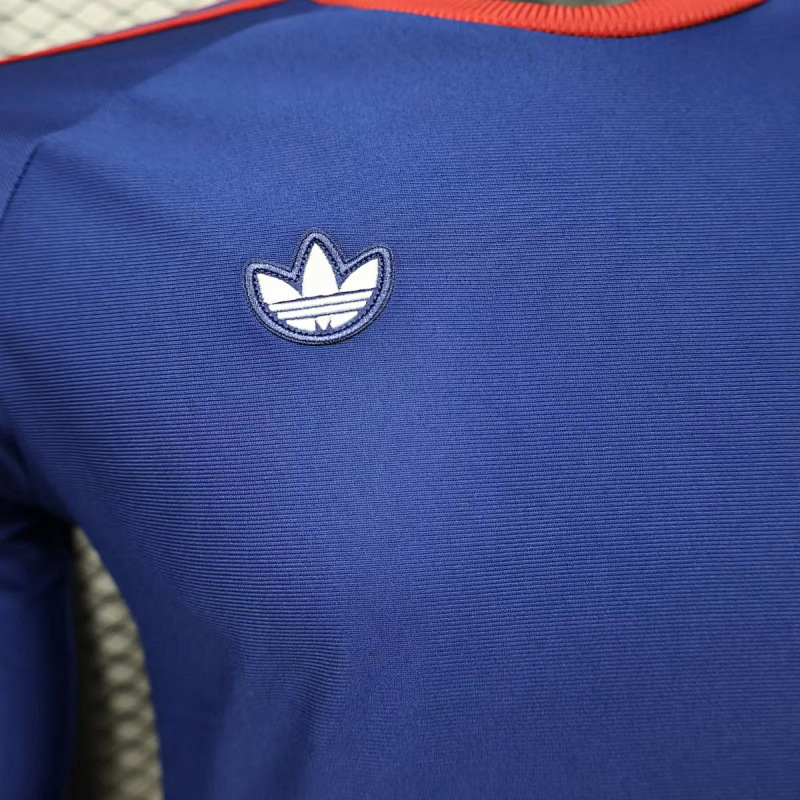 Newcastle 25/26 Newcastle United Originals Blue Trefoil Long Sleeve 3