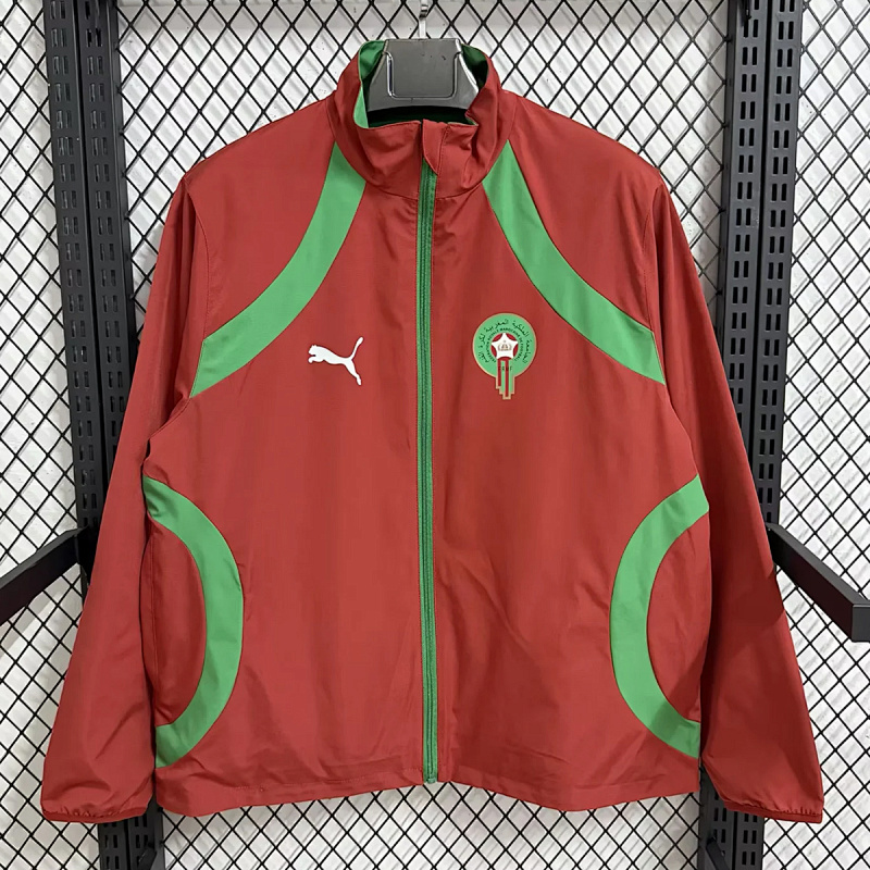 Marocco Morocco Pre-Match Reversible Woven Jacket