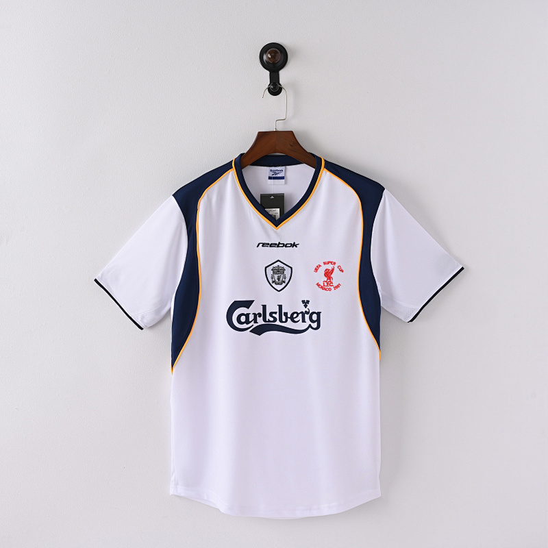 Liverpool 01/02 Liverpool Away Champions Final Retro 2