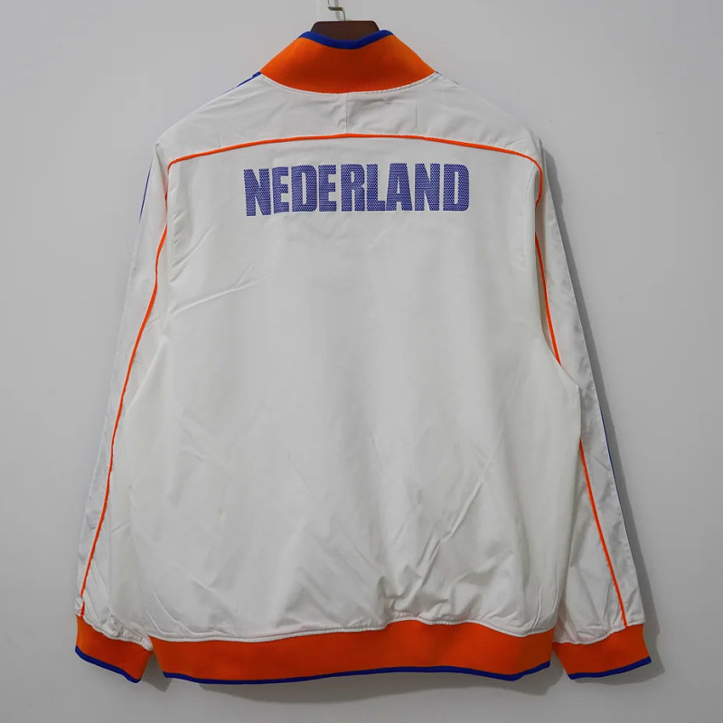 Olanda Netherlands White Windbreaker 10