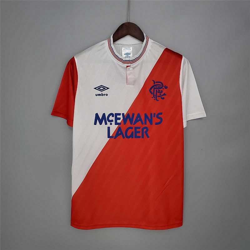 87-88 Rangers 87-88 Rangers away