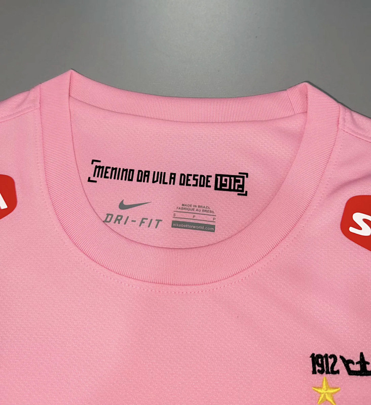 Santos Santos Pink Long Sleeve Retro 4