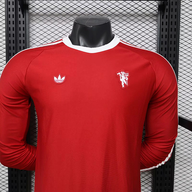 Manchester United 26/27 Manchester United x Adidas Originals Red Long Sleeve 2
