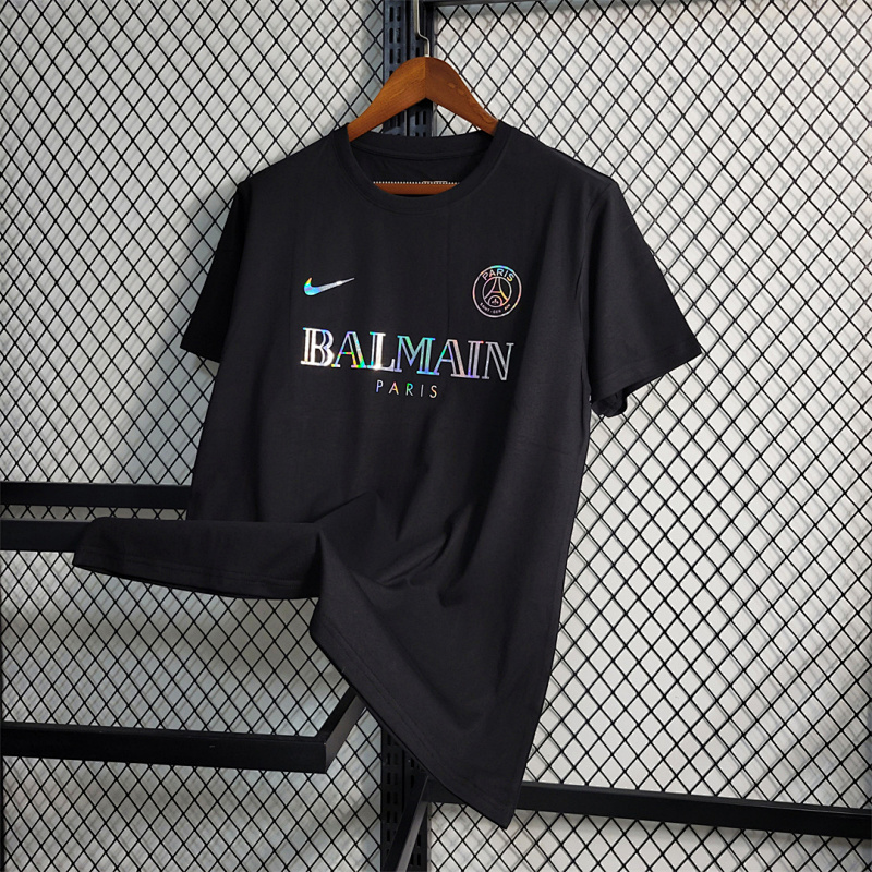 PSG 24/25 PSG x Balmain Black Training Jersey 2