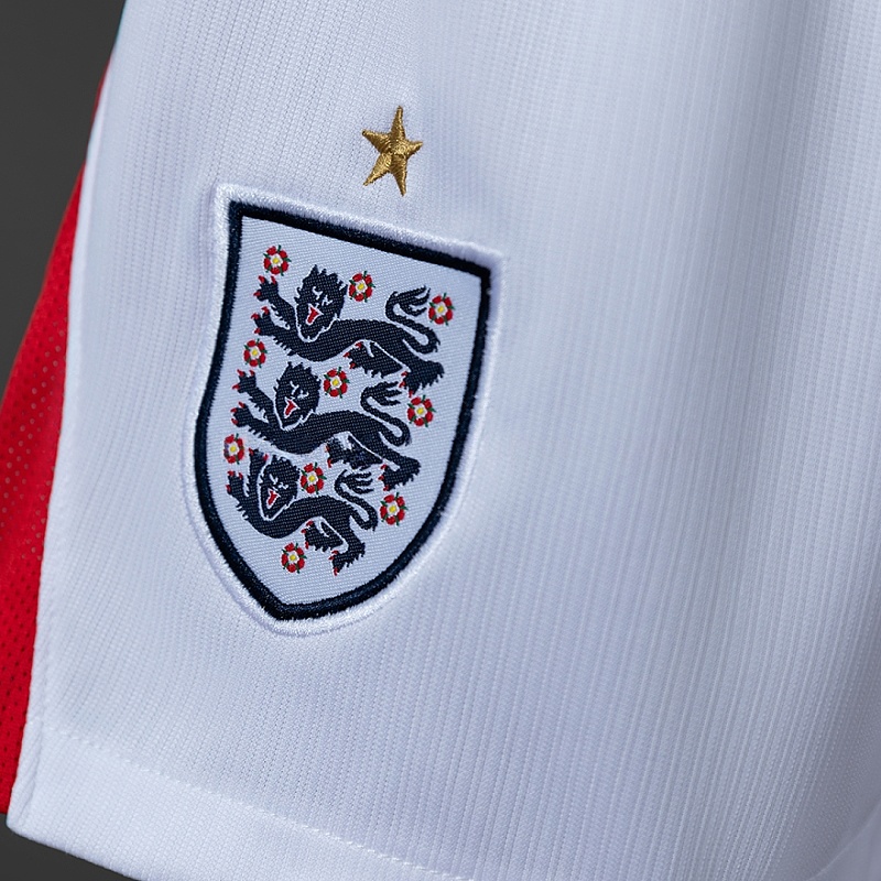 Inghilterra England Home 1 Soccer Shorts 4