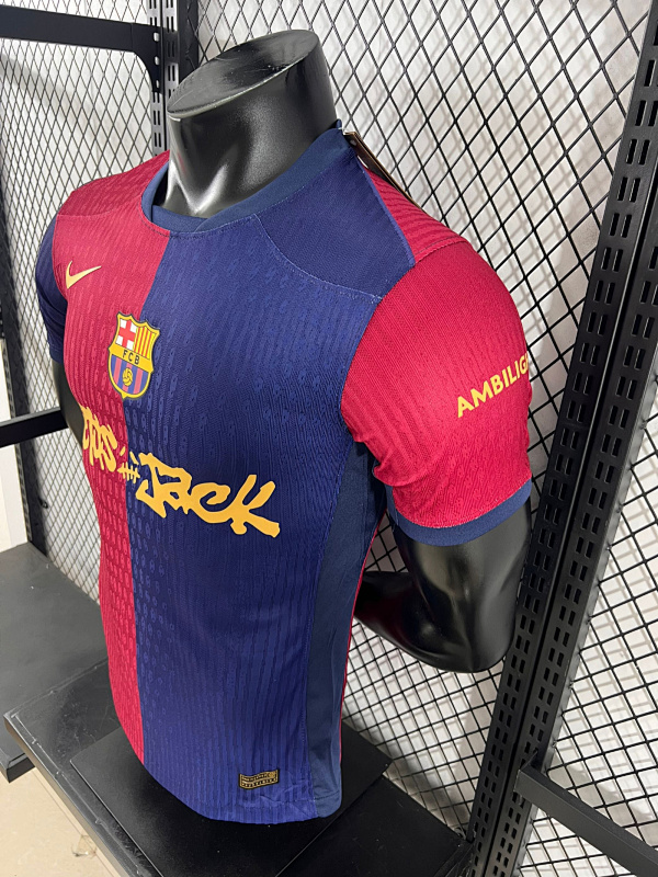 Barcelona 24/25 Barcelona Home Travis Scott Player Edition 4