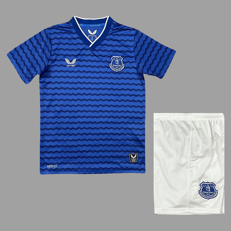 Everton 25/26 Everton Home Kids Size 16-28