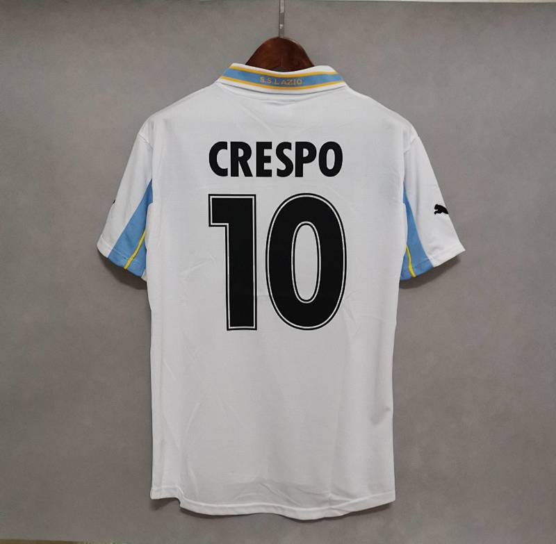 Lazio 00/01 Lazio Centenary Retro Jersey 4