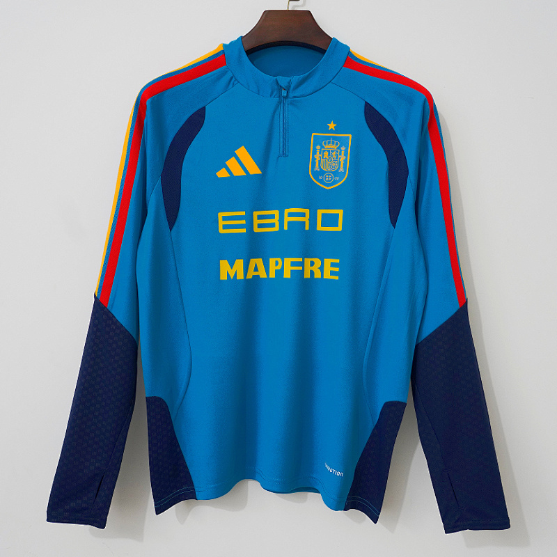 Spagna Spain Tiro Blue Training Top