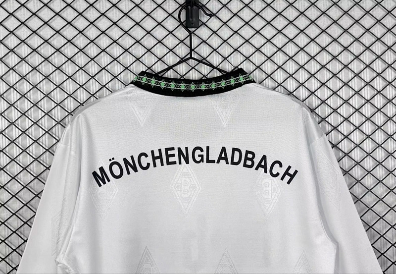 Monchengladbach Long 95/96 Monchengladbach Home Long Sleeve Retro 3