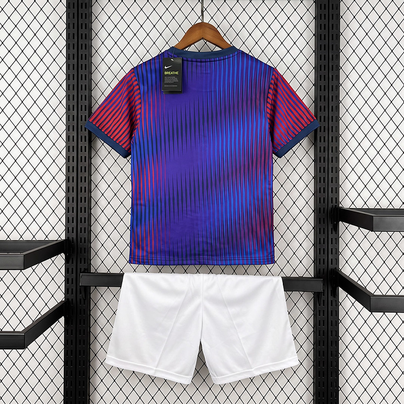 PSG 26/27 Paris Saint-Germain Pre-Match Away Purple Kids 2