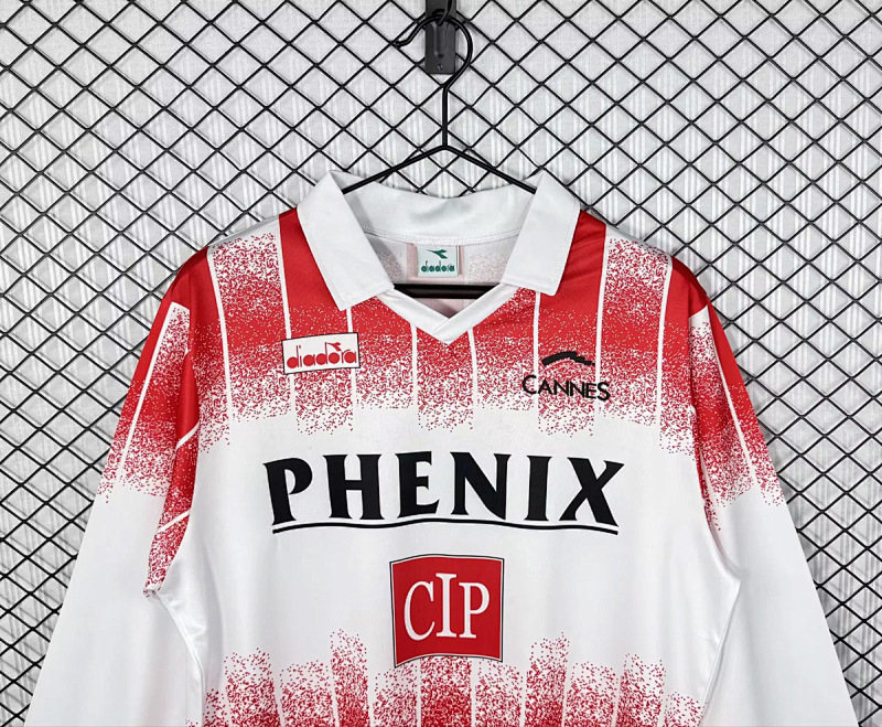 Cannes Long 91/92 Cannes Home Long Sleeve Retro 2