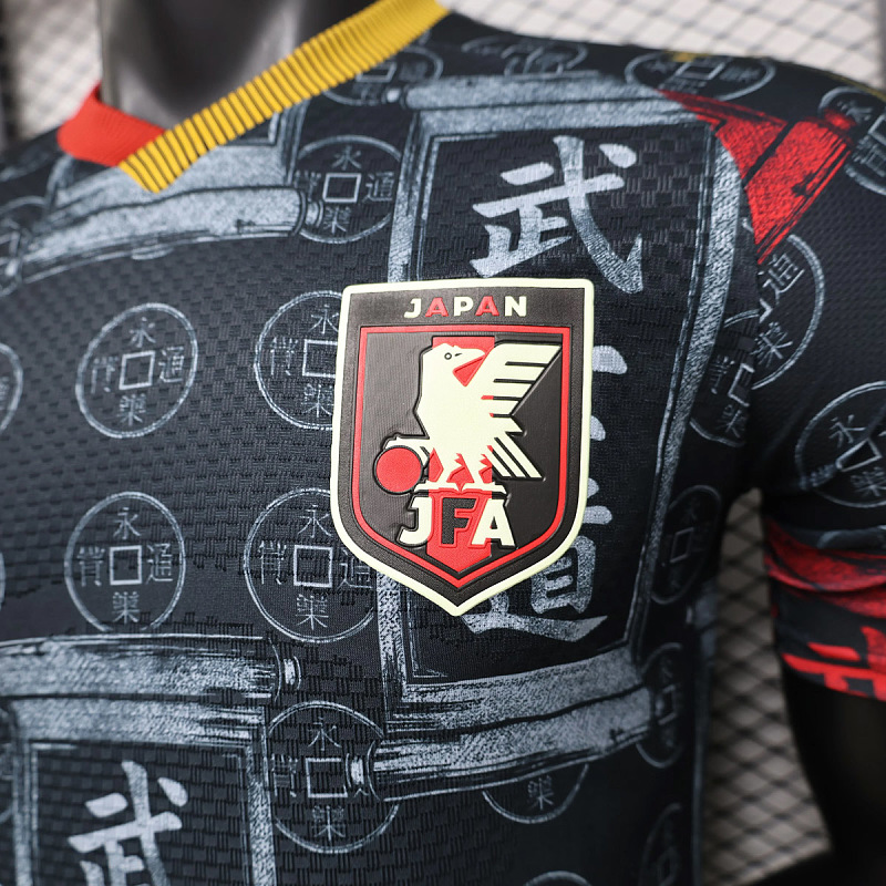 Giappone Japan Kanji Bushido The Way of the Warrior Black Player 4