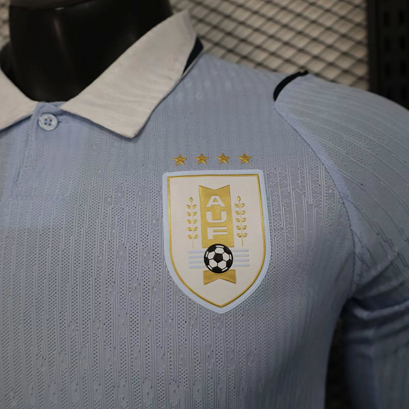 Uruguay Uruguay Home Long Sleeve Player 5