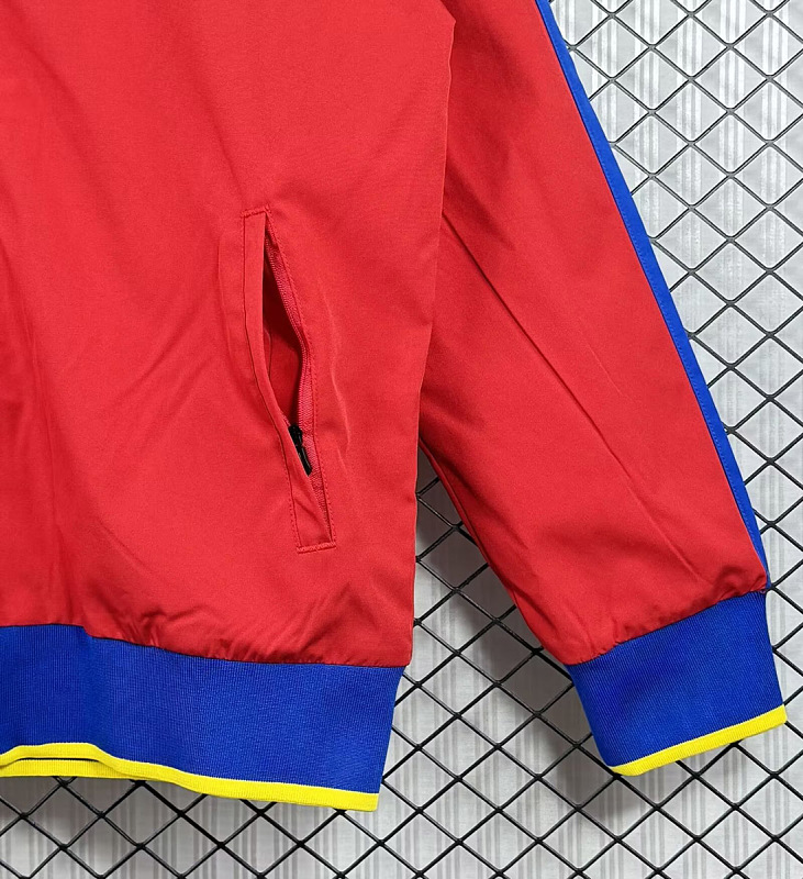 Barcelona 10/11 Barcelona Red Windbreaker 5