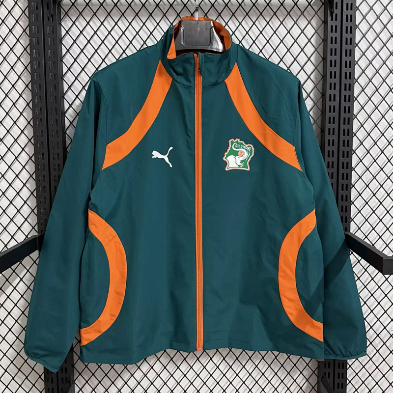 Nazionale Ivory Coast Pre-Match Reversible Woven Jacket 4