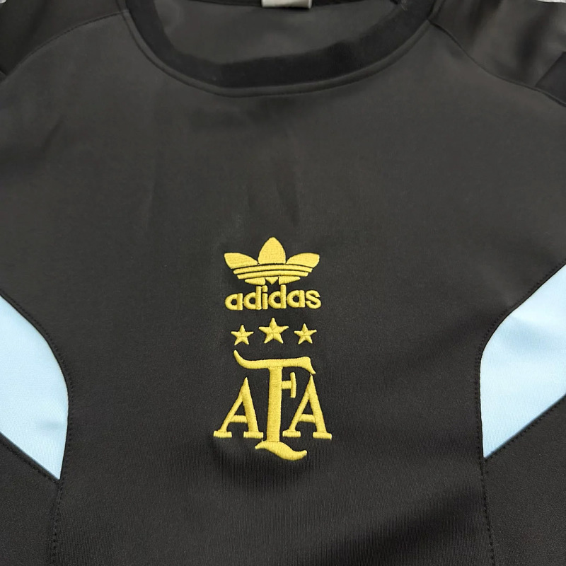 Argentina Argentina Lifestyle Black Short Sleeve Sweatshirt 3