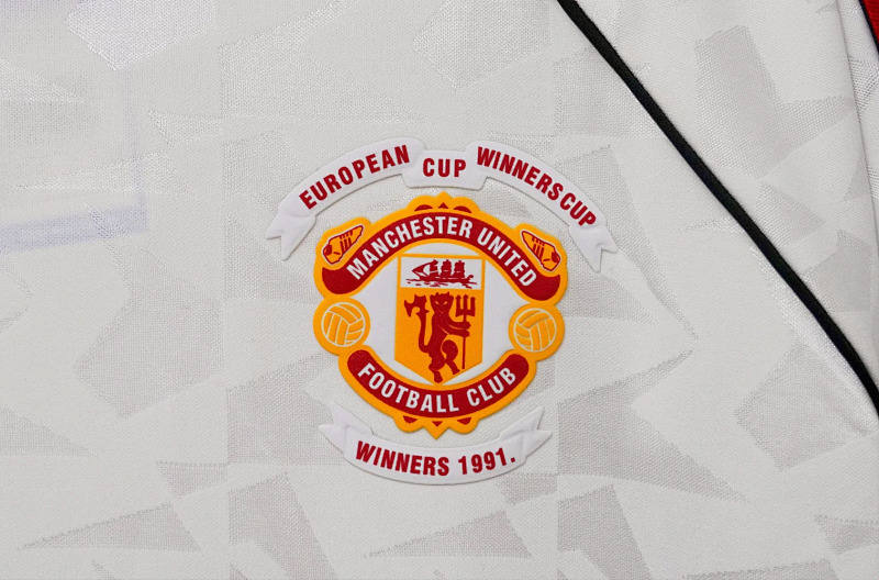 Manchester United 90/91 Manchester United European Cup Winner's Cup Final Long Sleeve Retro 5