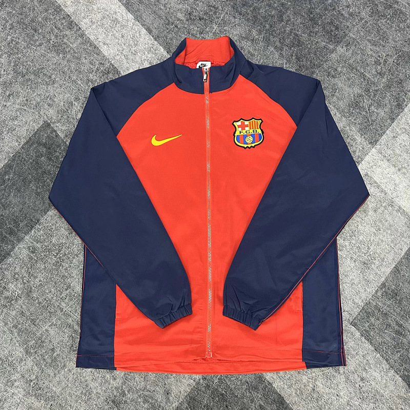 Barcelona 98/00 Barcelona White Blue Track Jacket 6