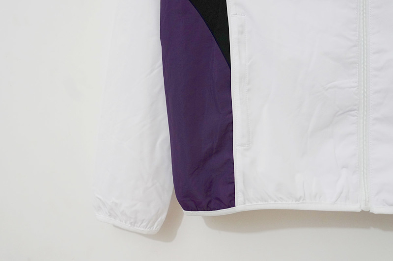 Manchester United 25/26 Manchester United White Purple Black Windbreaker 6