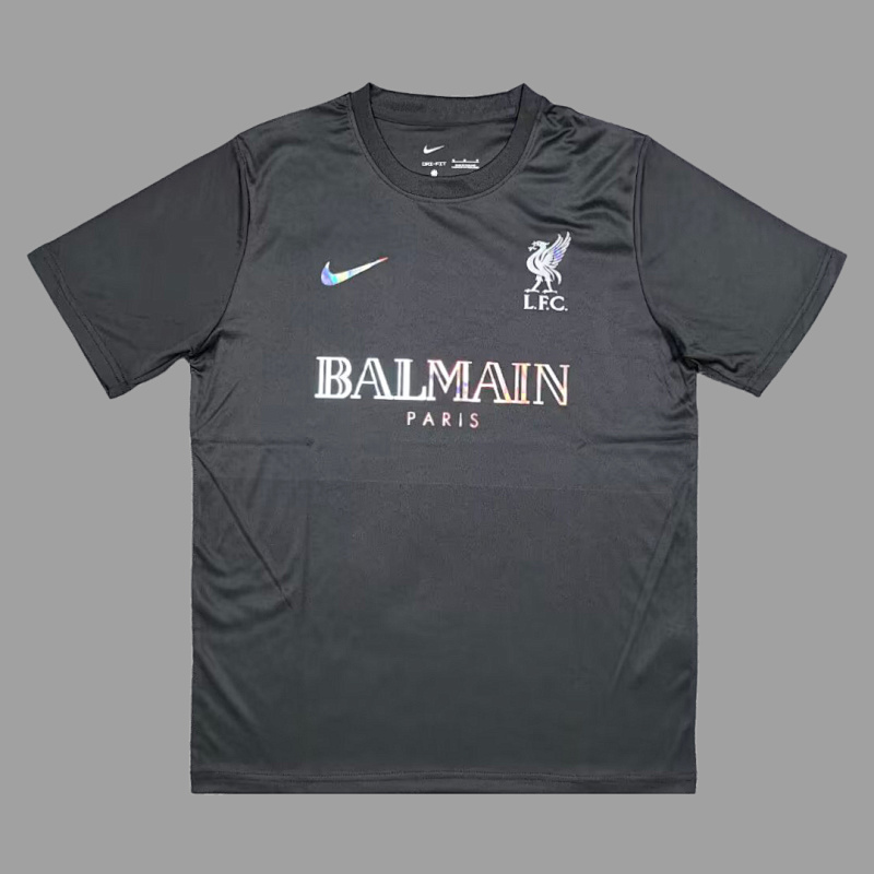 Liverpool 24/25 Liverpool x Balmain Black Training Jersey