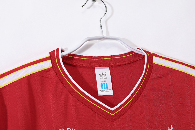 Liverpool 85/86 Liverpool Home FA Cup Final Long Sleeve Retro 5
