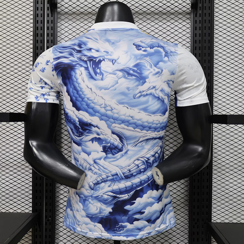 Giappone Japan Samurai Sapphire Blue Dragon Player 9